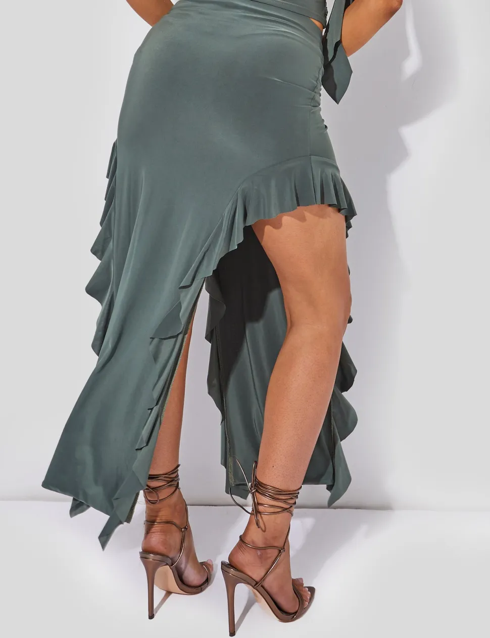 Best Ruffle Maxi Skirt Co Ord Co-ords | Skirts