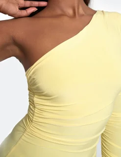 Cheap Ruffle Sleeve Mini Dress Sculpt & Leisure | Kaiia The Label