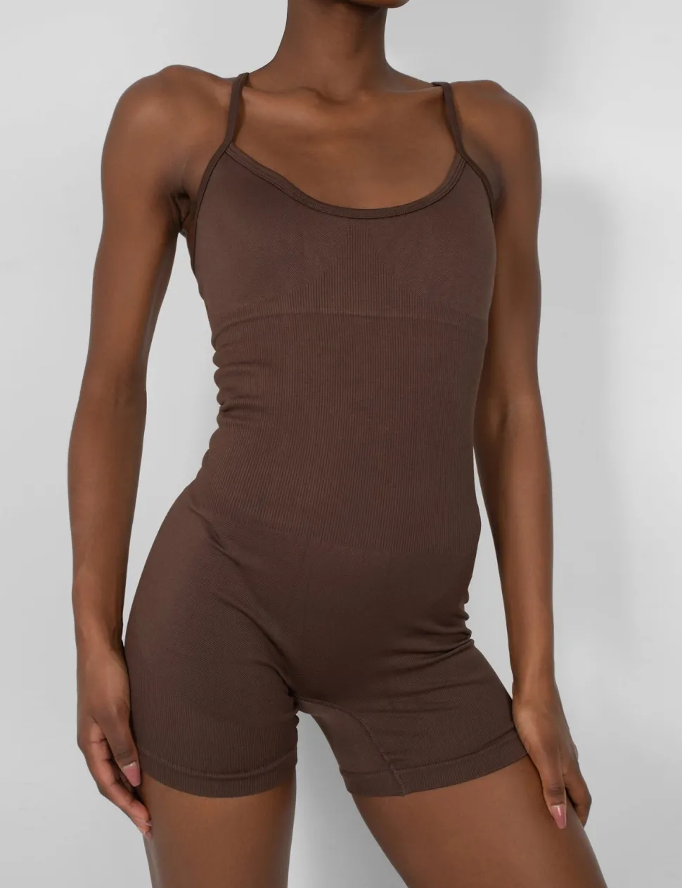 Flash Sale Seamless Unitard Playsuit Jumpsuits & Playsuits