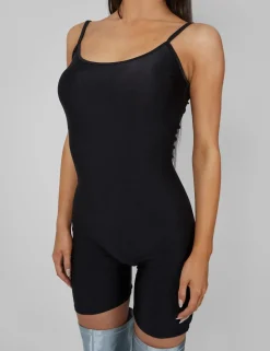 Hot Second Skin Cami Unitard Playsuit Jumpsuits & Playsuits