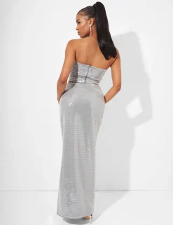 Shop Sequin Maxi Skirt Sculpt & Leisure | Kaiia The Label