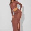 Clearance Sheer Maxi Skirt Co Ord Co-ords | Skirts