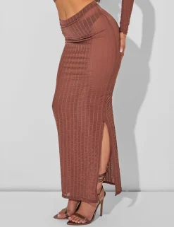 Clearance Sheer Maxi Skirt Co Ord Co-ords | Skirts