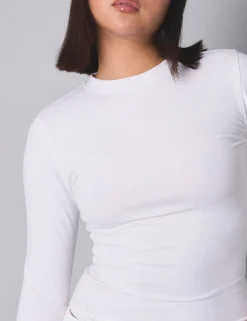 Cheap Slim Fit T-shirt With Long Sleeves Sculpt & Leisure | Kaiia The Label