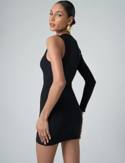 New Slinky One Shoulder Mini Dress Sculpt & Leisure | Kaiia The Label