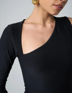 New Slinky One Shoulder Mini Dress Sculpt & Leisure | Kaiia The Label