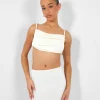 Shop Slinky Ruched Side Crop Top Sculpt & Leisure | Kaiia The Label