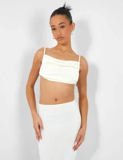 Shop Slinky Ruched Side Crop Top Sculpt & Leisure | Kaiia The Label