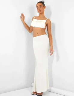 Shop Slinky Ruched Side Crop Top Sculpt & Leisure | Kaiia The Label