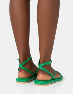 Hot Soul PU Strappy Padded Flat Sandals Flats