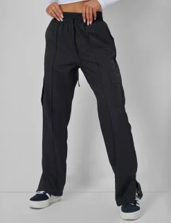 Fashion Split Hem Cargo Trousers Sculpt & Leisure | Kaiia The Label