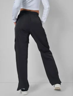 Fashion Split Hem Cargo Trousers Sculpt & Leisure | Kaiia The Label