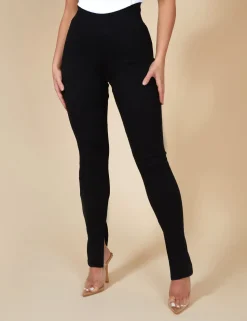 Best Split Hem Ribbed Leggings Tracksuits | Tracksuits