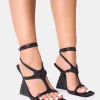Online Spritz Diamante Encrusted Structured Wedge Diamante Heels | Wedges