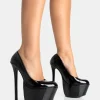Best Sale Stargaze Patent Extreme Court Stiletto Heels Court Heels | High Heels