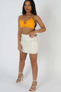 Flash Sale Strappy Bralet Mango Sculpt & Leisure | Kaiia The Label