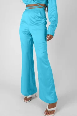 Flash Sale Strappy Waist Striaght Leg Trouser Sculpt & Leisure | Kaiia The Label