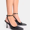 Clearance Sweet Talk Ankle Strap Court Heels Court Heels | High Heels