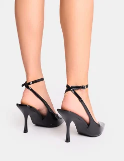 Clearance Sweet Talk Ankle Strap Court Heels Court Heels | High Heels