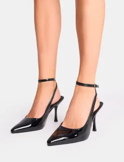 Clearance Sweet Talk Ankle Strap Court Heels Court Heels | High Heels