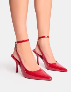 Flash Sale Sweet Talk Ankle Strap Court Heels Court Heels | Mid Heels