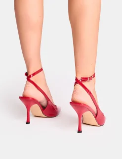 Flash Sale Sweet Talk Ankle Strap Court Heels Court Heels | Mid Heels