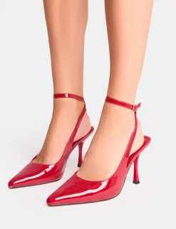 Flash Sale Sweet Talk Ankle Strap Court Heels Court Heels | Mid Heels