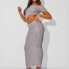 Cheap Textured Maxi Skirt Co Ord Co-ords | Skirts