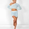 Outlet Textured Mini Skirt Co-ords | Skirts