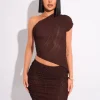 Best Textured One Shoulder Top Co-ords | Tops