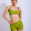 Clearance Textured Strappy Cami Crop Top Co-ord Co-ords | Tops