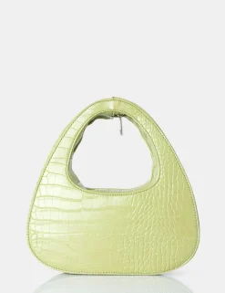 Online The Arch Soft Croc Grab Bag Evening Bags