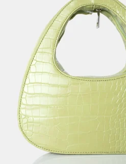 Online The Arch Soft Croc Grab Bag Evening Bags