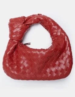 Discount The Blame Woven Pu Knot Detail Mini Pu Bag Evening Bags | Mini Bags