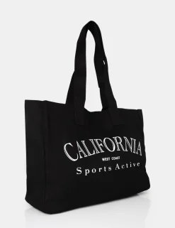 Best The California Oversized Canvas Tote Bag Tote Bags