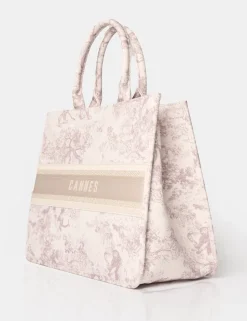 New The Cannes Oversized Canvas Tote Bag Tote Bags