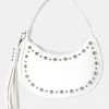 Cheap The Cato Pu Studded Tassel Boho Shoulder Bag Evening Bags
