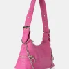 Flash Sale The Chain Bright Denim Shoulder Bag Evening Bags
