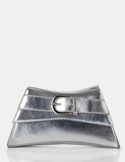 Cheap The Charli Metallic Adjustable Strap Mini Bag Mini Bags