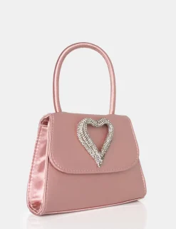 Cheap The Heart Baby Satin Mini Bag Mini Bags | Clutch Bags