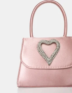 Cheap The Heart Baby Satin Mini Bag Mini Bags | Clutch Bags