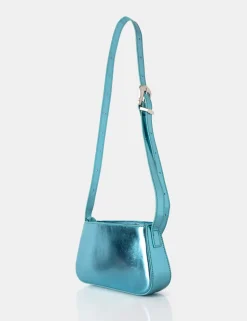 New The Kass Metallic Western Adjustable Shoulder Crossbody Bag Evening Bags | Crossbody And Shoulder Bags