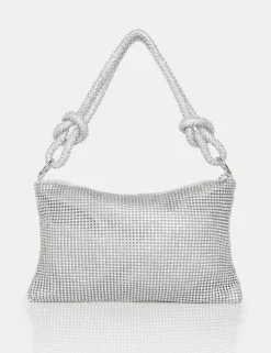 Shop The Lillia Diamante Bag Diamante Bags | Evening Bags