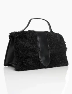 Outlet The Mika Shearling Mini Bag Crossbody And Shoulder Bags