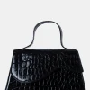 Cheap The Polly Croc Top Handle Mini Bag Mini Bags