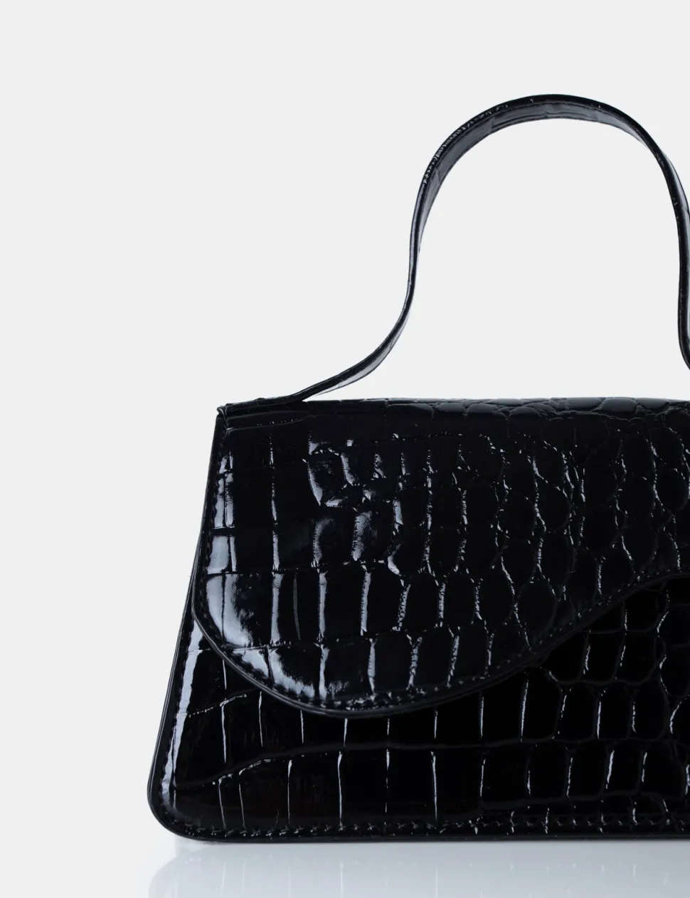 Cheap The Polly Croc Top Handle Mini Bag Mini Bags