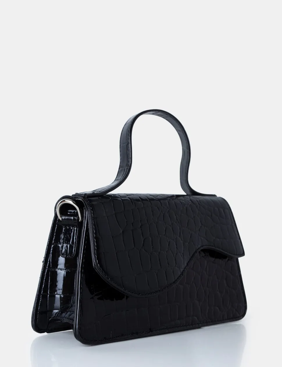 Cheap The Polly Croc Top Handle Mini Bag Mini Bags
