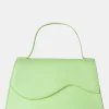 Flash Sale The Polly Soft Lime Croc Top Handle Mini Bag Mini Bags