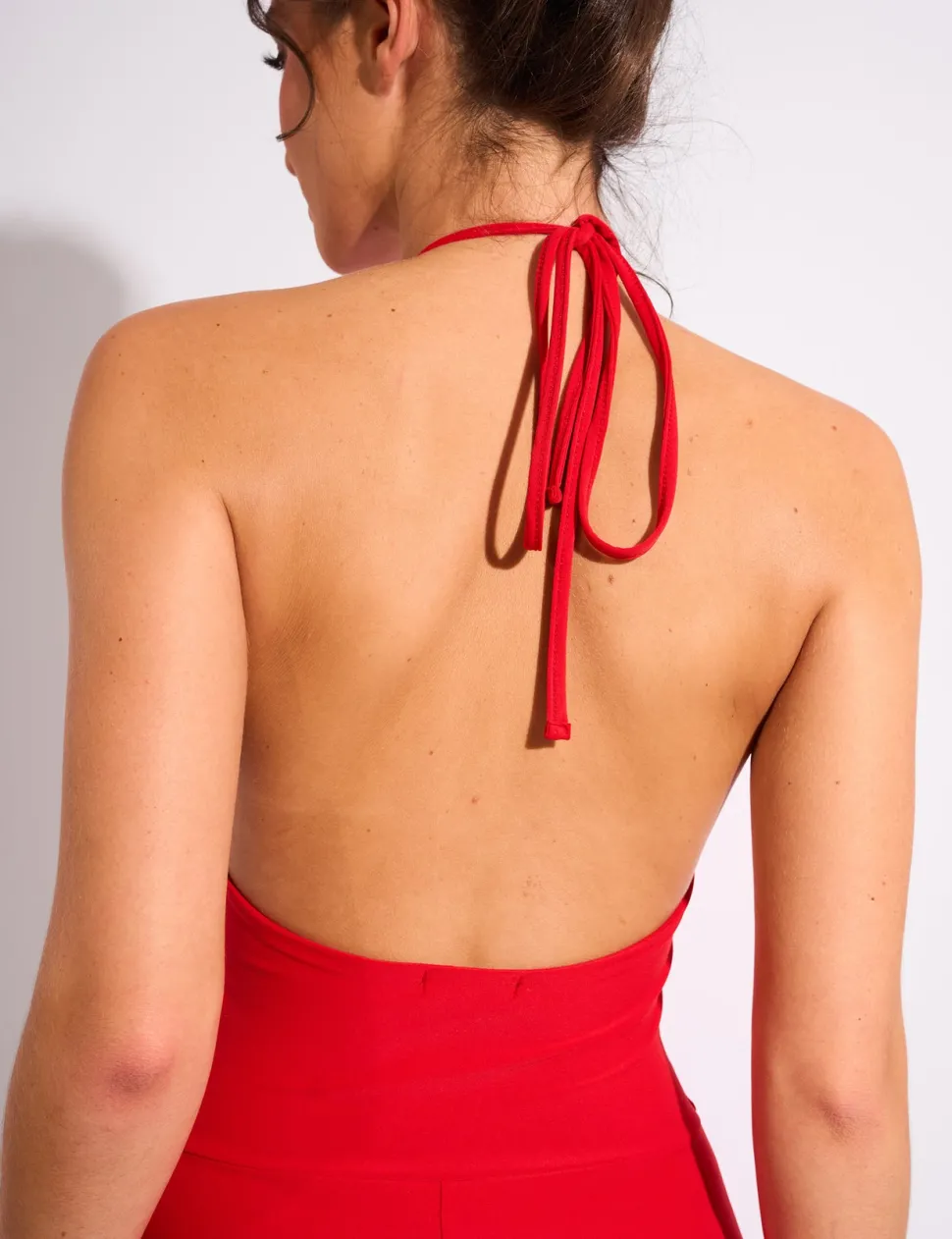 Sale Tie Back Luxe Slinky Jumpsuit Jumpsuits & Playsuits