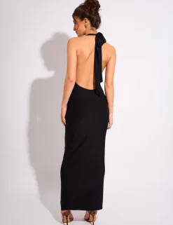 Best Tie Back Luxe Slinky Maxi Dress Dresses